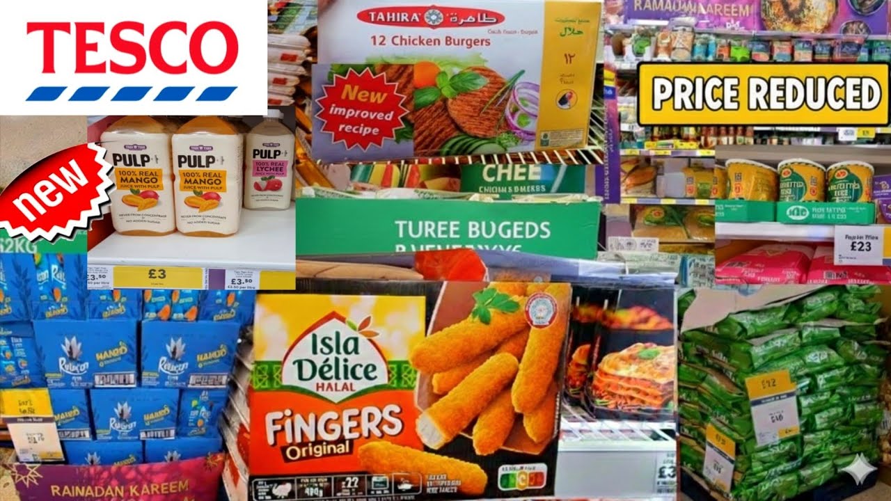 Экскурсия по супермаркету Tesco | Распродажа в Рамадан 2026 | Сниженные цены | Халяльные замороже...