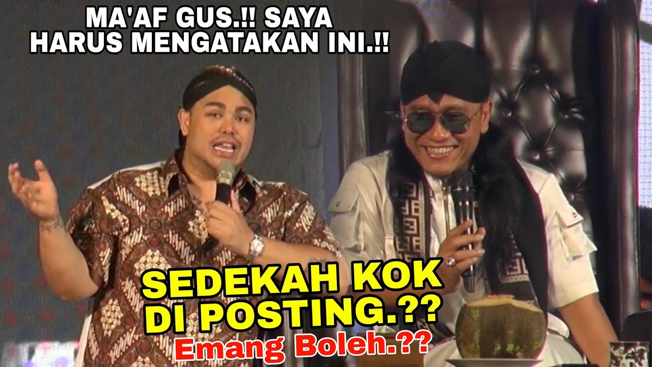 Gus Miftah Terbaru Ivan Gunawan Ma'af Gus Saya Harus Mengatakan Ini!!