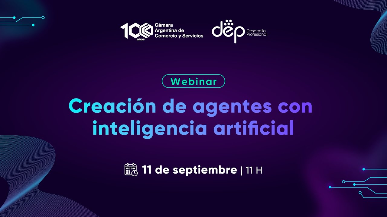 Creación de agentes de inteligencia artificial