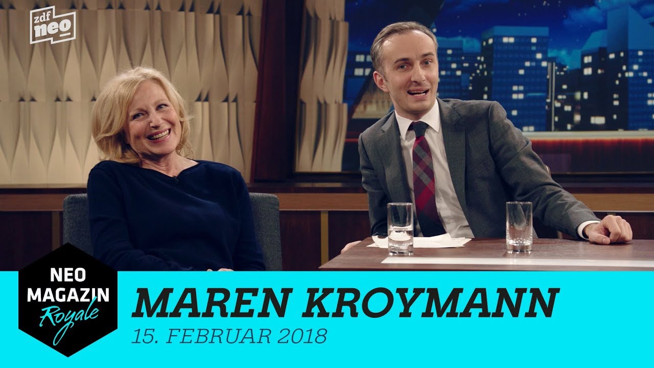 Heute zu Gast im Neo Magazin Royale: Maren Kroymann | NEO MAGAZIN ROYALE mit Jan Böhmermann - ZDFneo