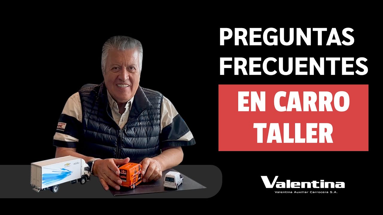 Preguntas frecuentes para la compra de un CARRO TALLER