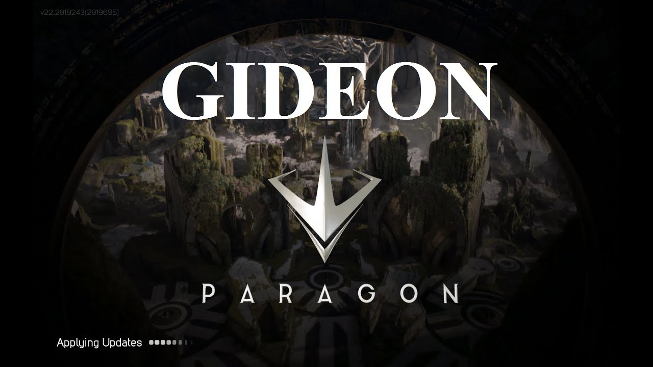 PARAGON GIDEON MID LANE GAMEPLAY *BETA VERSION*