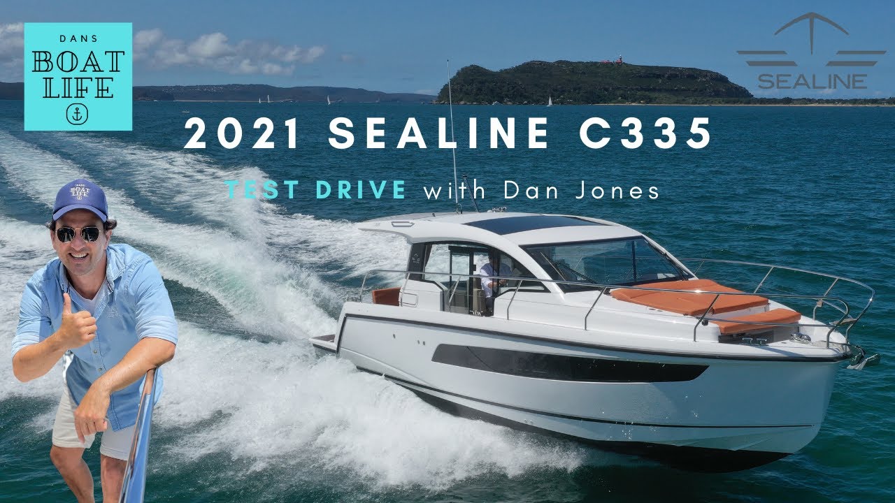 Sealine C335 2021 года — ТЕСТ-ДРАЙВ с Дэном Джонсом