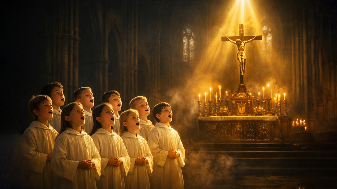 The Most Beautiful Gregorian Chant for Lent | Angelic Children's Choir | Orbis Sanctus