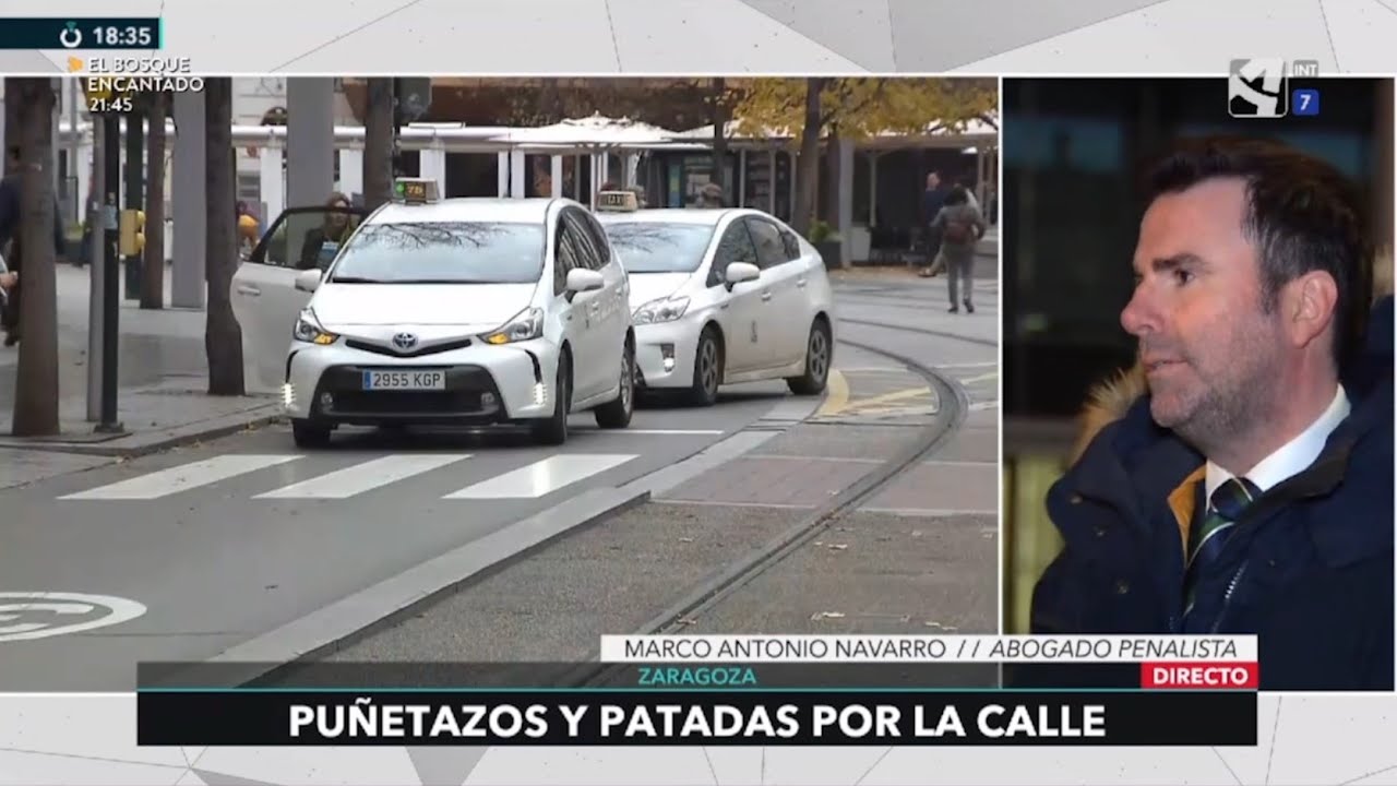 Detenido por agredir a un taxista en Zaragoza