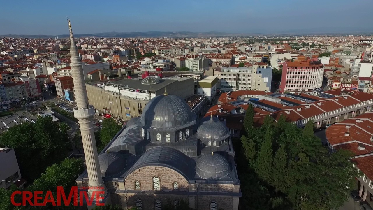 ZAĞNOS PAŞA CAMİİ - BALIKESİR HAVADAN DRONE ÇEKİM GÖRÜNTÜSÜ