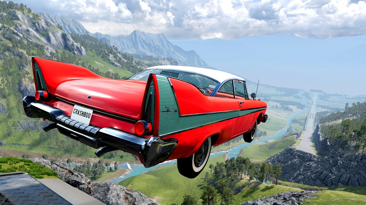 Epic High Speed Car Jumps #349 – BeamNG Drive | CrashBoomPunk