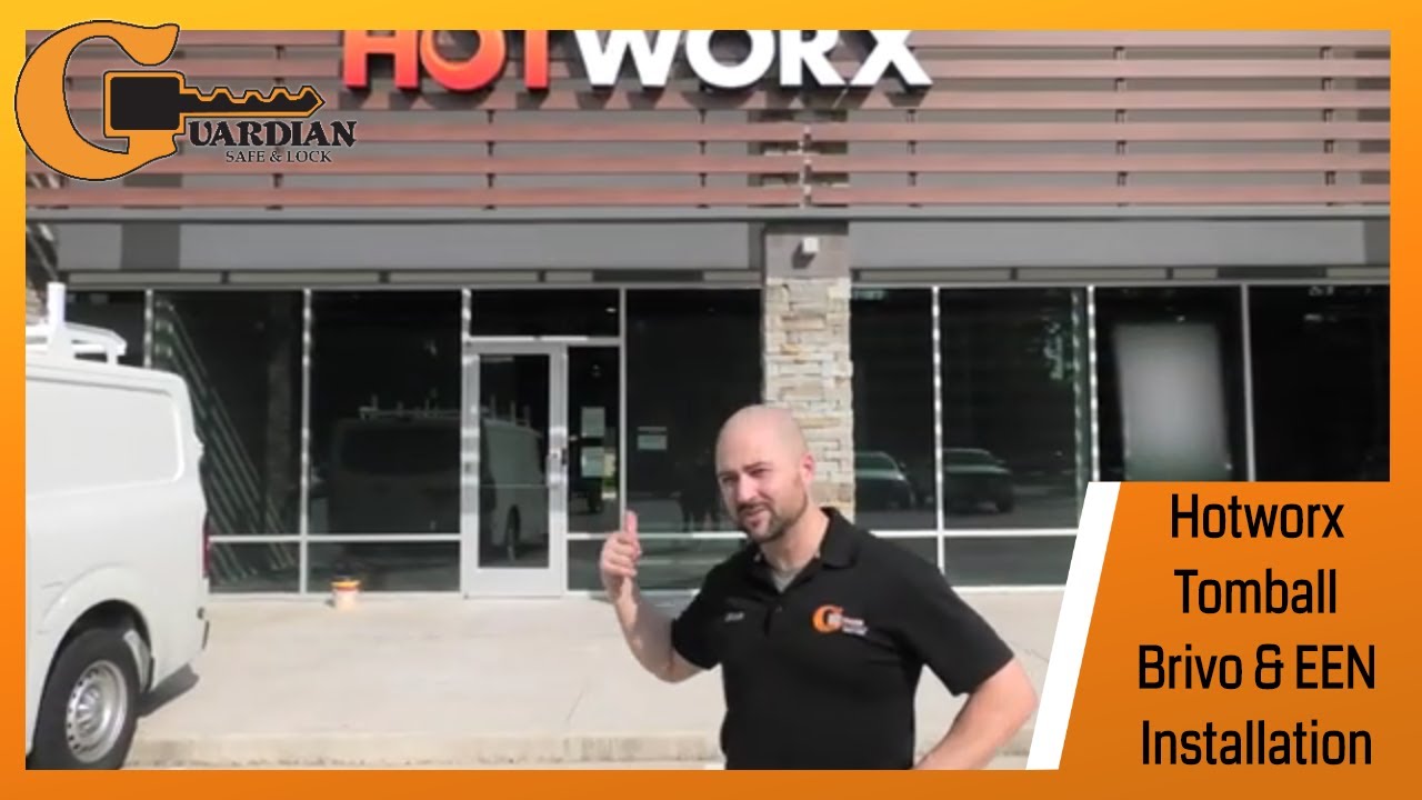 Brivo Access Control & Eagle Eye Networks Installation | Hotworx Tomball Texas