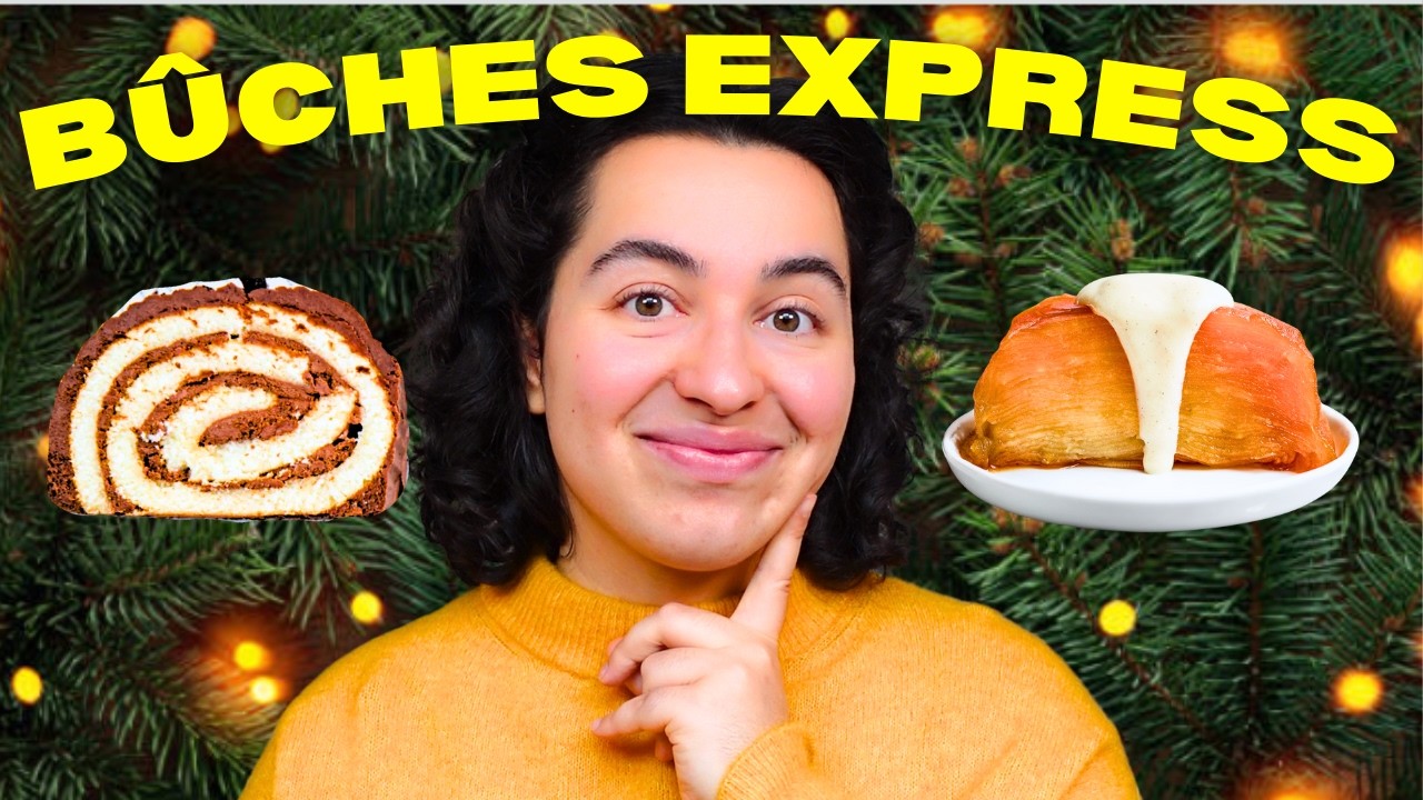 Comment faire sa bûche de Noël en moins de 30 min ? 2 recettes vraiment faciles !