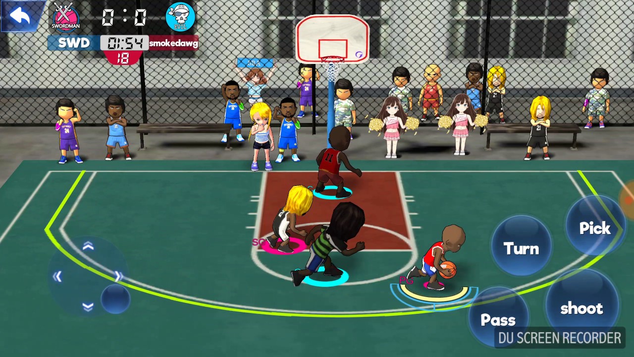 Sba street basketball game😮 for android/ios it's littt