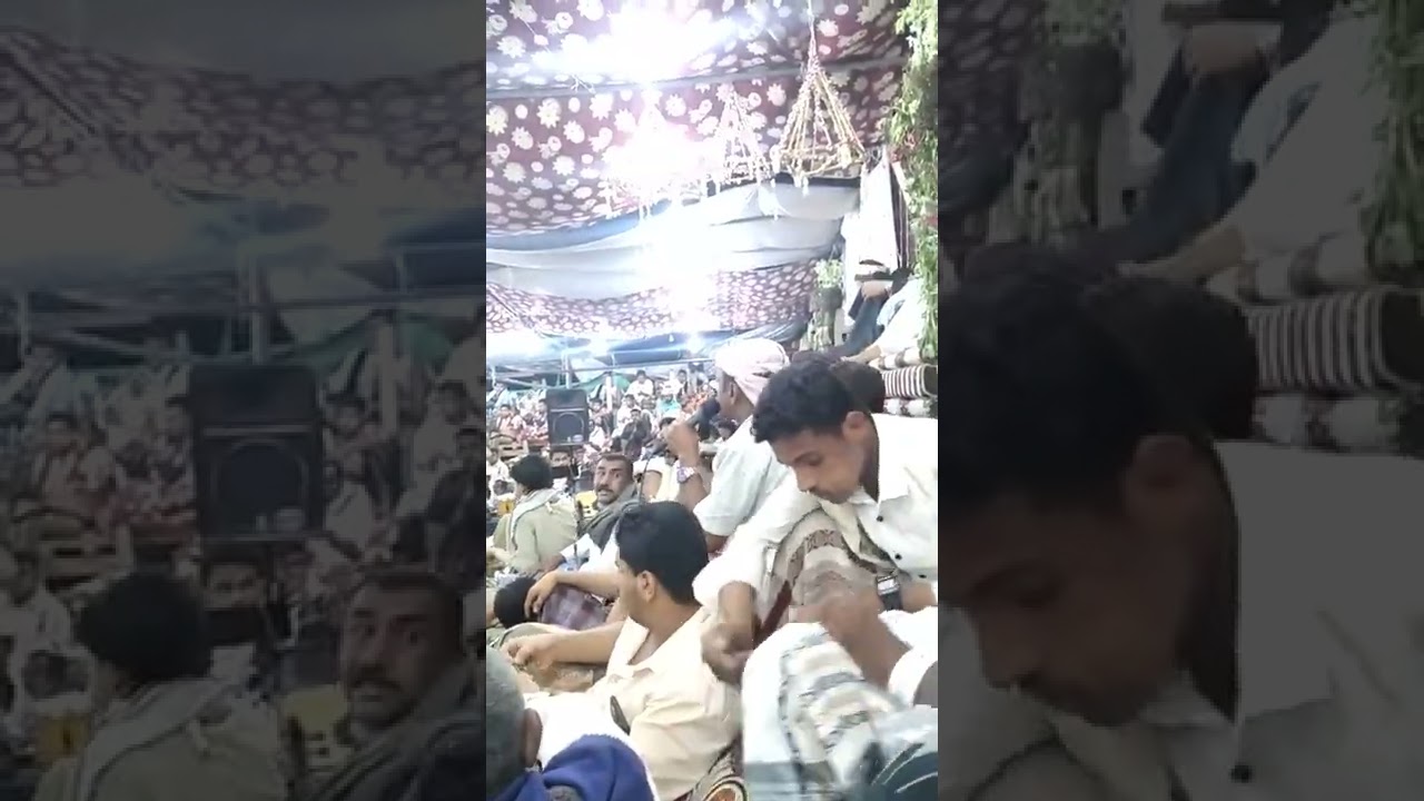 شوفوا الترحيب الكبير بالفنان اصيل ابو بكر في مدينة زبيد.الحديدة.(M)