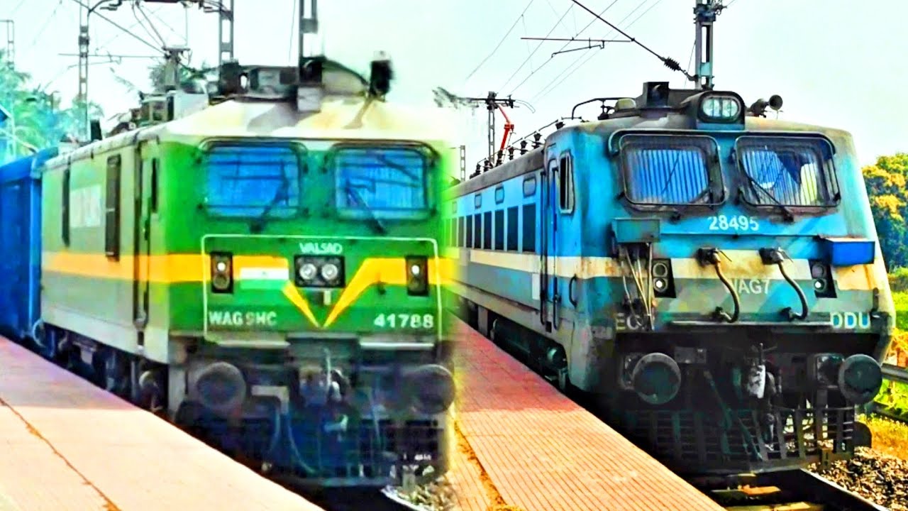 Different types of full loaded Malgari :- The Powerfull WAG - 7 vs WAG - 9 ।