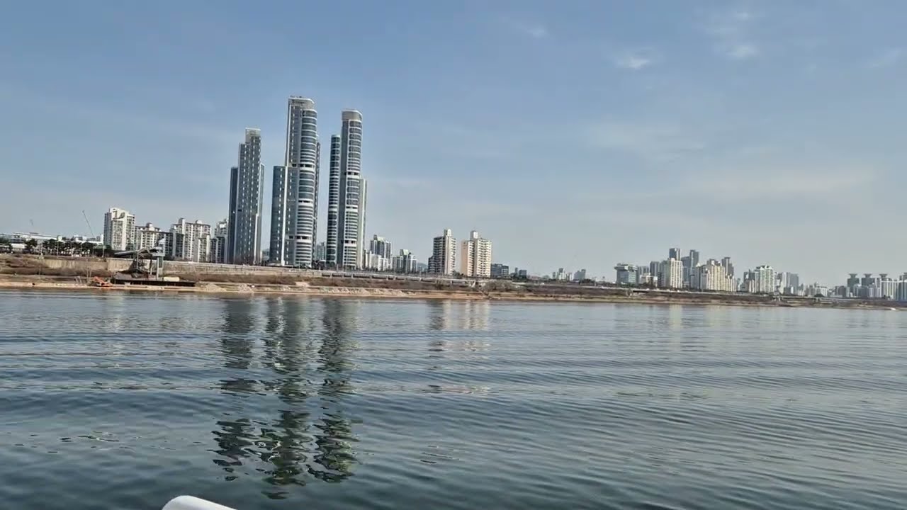 여의도 출발 한강버스#hanriver#bus#한강버스#seoul