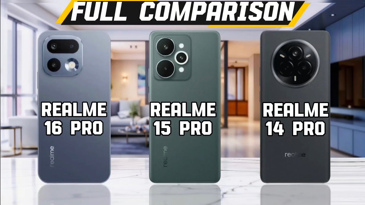 Realme 16 Pro vs Realme 15 Pro vs Realme 14 Pro ⚡ || Which one is best🤔? Let's find out 🕵️....