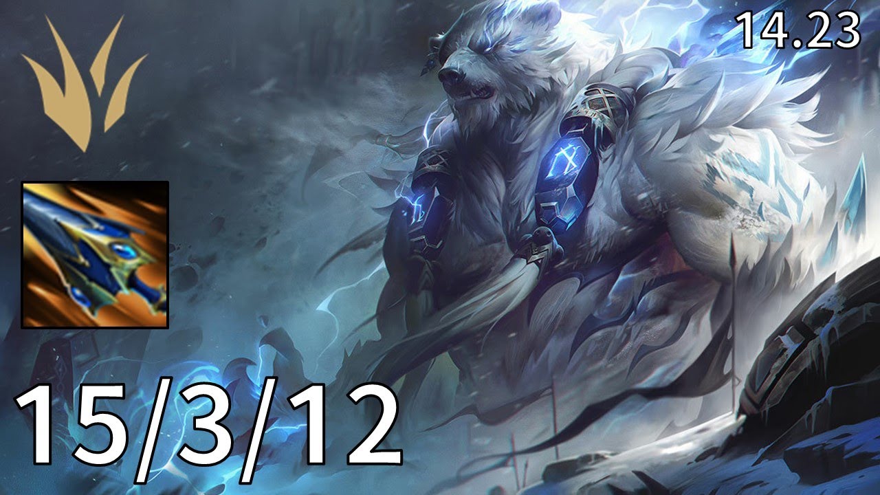 Volibear Jungle vs Vi - EUW Master | Patch 14.23
