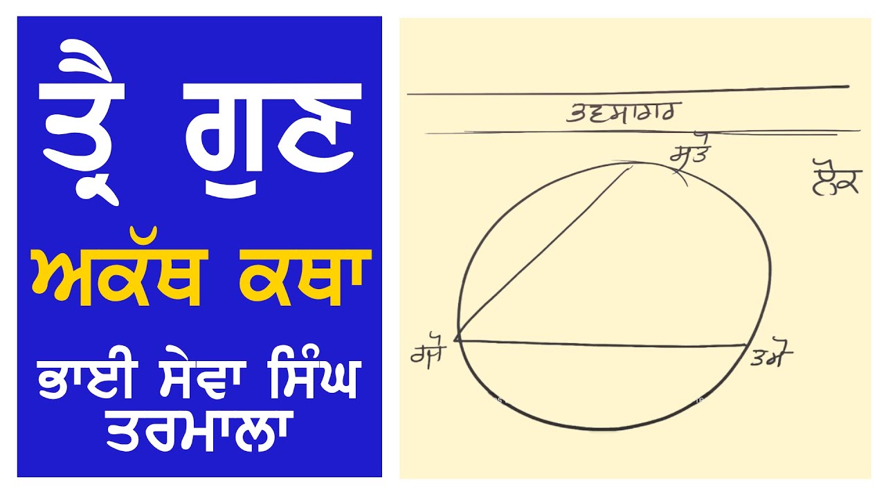 ਤ੍ਰੈ ਗੁਣਾਂ ਦਾ ਭੇਤ - BHAI SEWA SINGH TARMALA | GPMKC MOGA