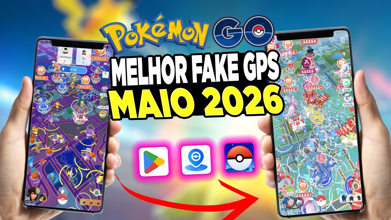 MocPOGO &ndash; O Melhor Fake GPS para Pok&eacute;mon GO MAIO DE 2026! ANDROID E IOS FLY GPS 2026