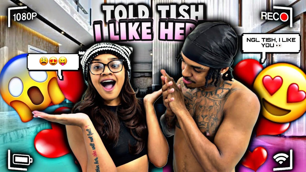 I told my CRUSH how I REALLY FEEL ❤️ * SURPRISED REACTION * 👀