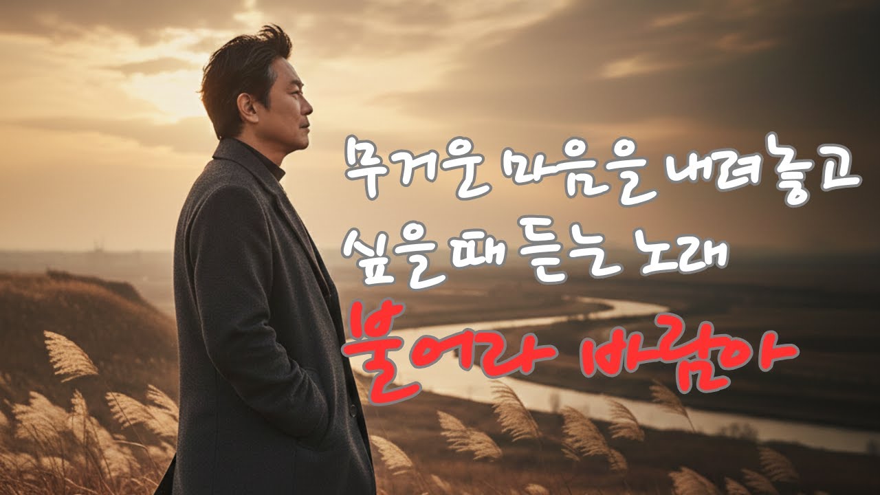 무거운 마음을 내려놓고 싶을 때 듣는 노래 | 불어라 바람아 (트롯감성 발라드)#인생노래 #위로가되는노래 #불어라바람아 #트롯감성발라드 #인생발라드 #중장년음악 #마음치유
