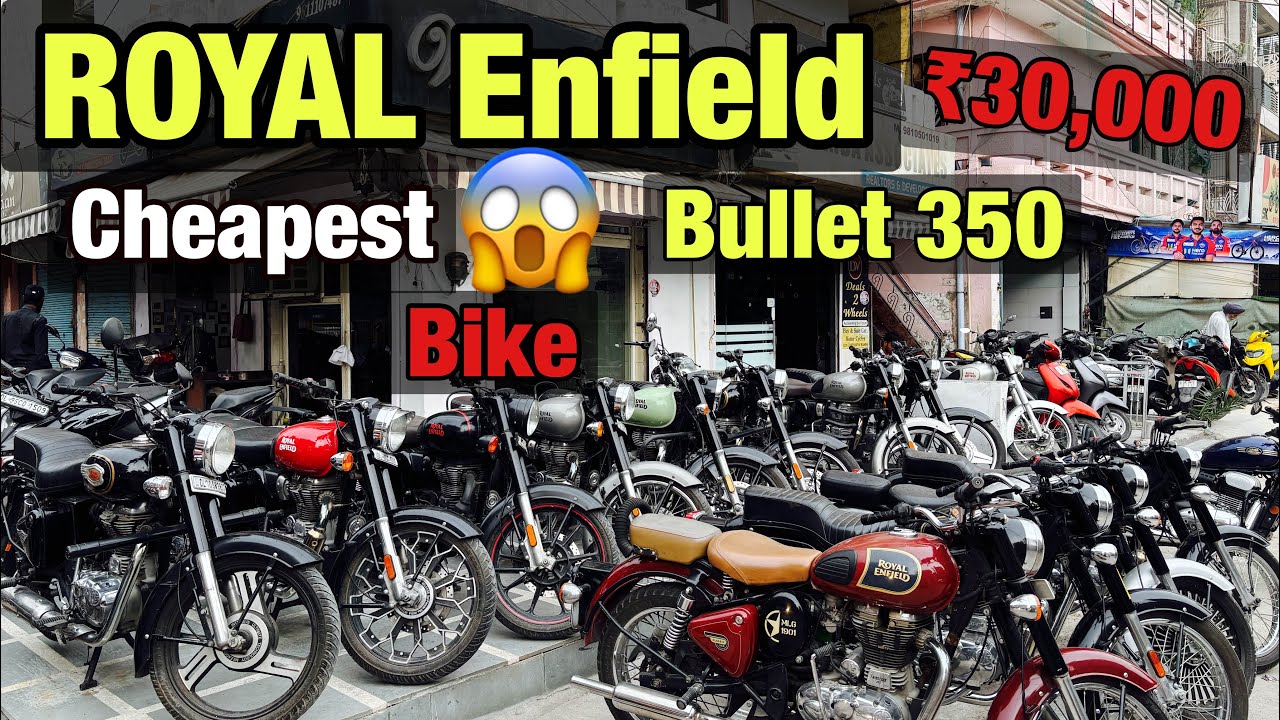 Second hand bullet 350 in delhi / Royal Enfield Standard 350 & Classic 350 At Walia Motors / ₹30,000