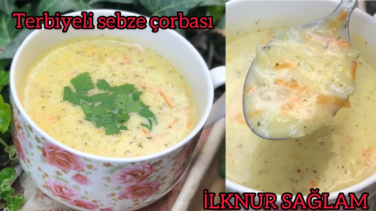 Bağışıklık Dostu Çorba 🥣 Bu Zor Günlerde Bağışıklığınıza Destek Olun💯Terbiyeli Sebze Çorbası👍