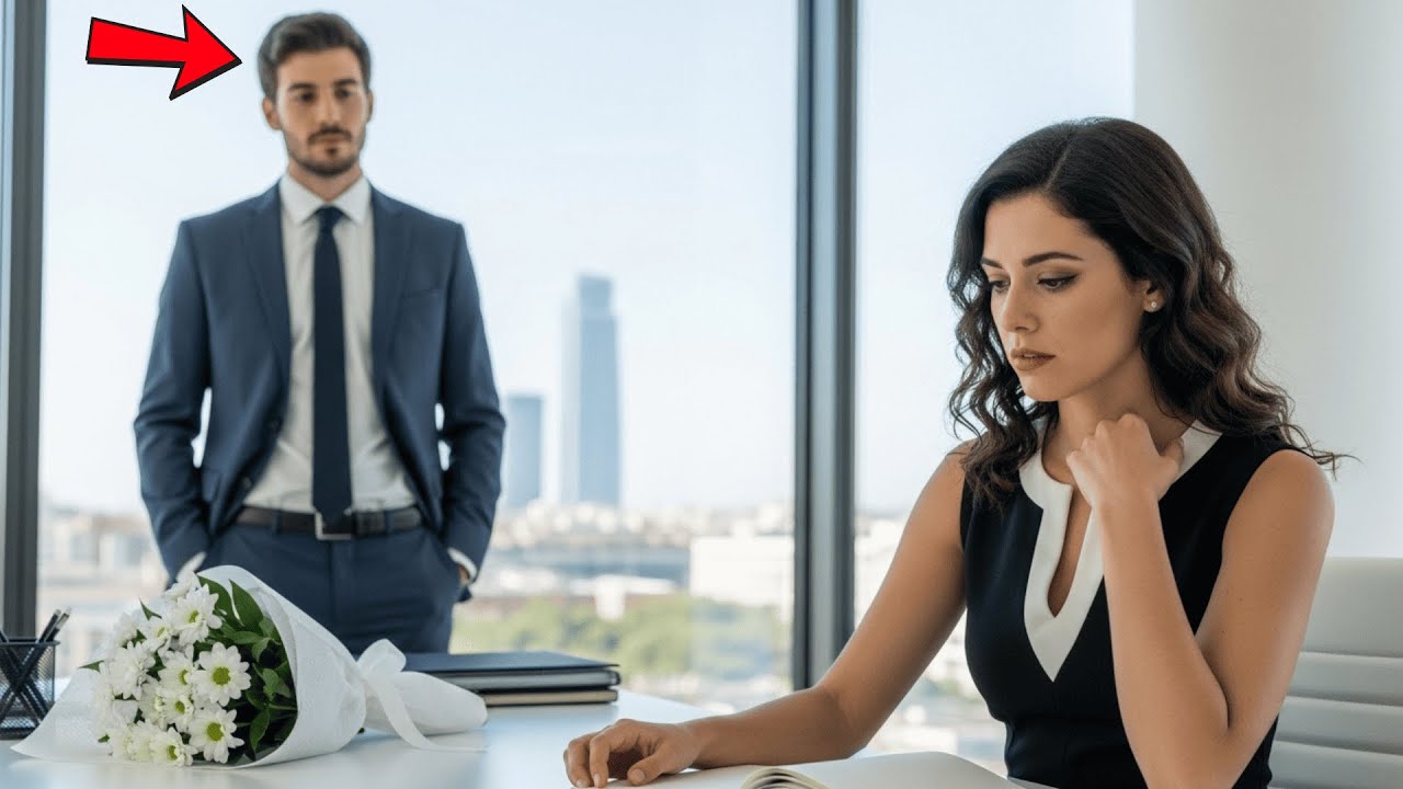 Invisible Para Su Jefe Millonario, Pero Cuando Vio Llegar Flores Para Ella — Ardió De Celos