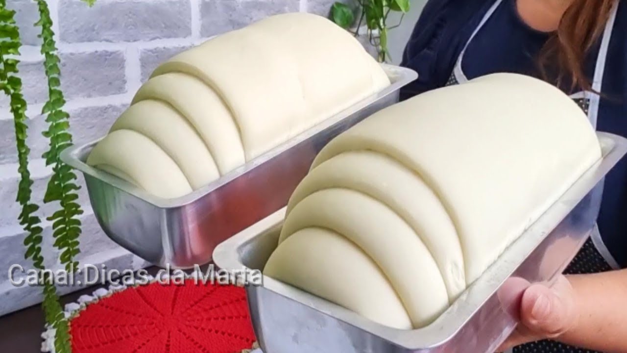 Receita Econ&ocirc;mica  - P&atilde;o Caseiro que Cresce ate no Inverno Sem Leite e Sem Ovos