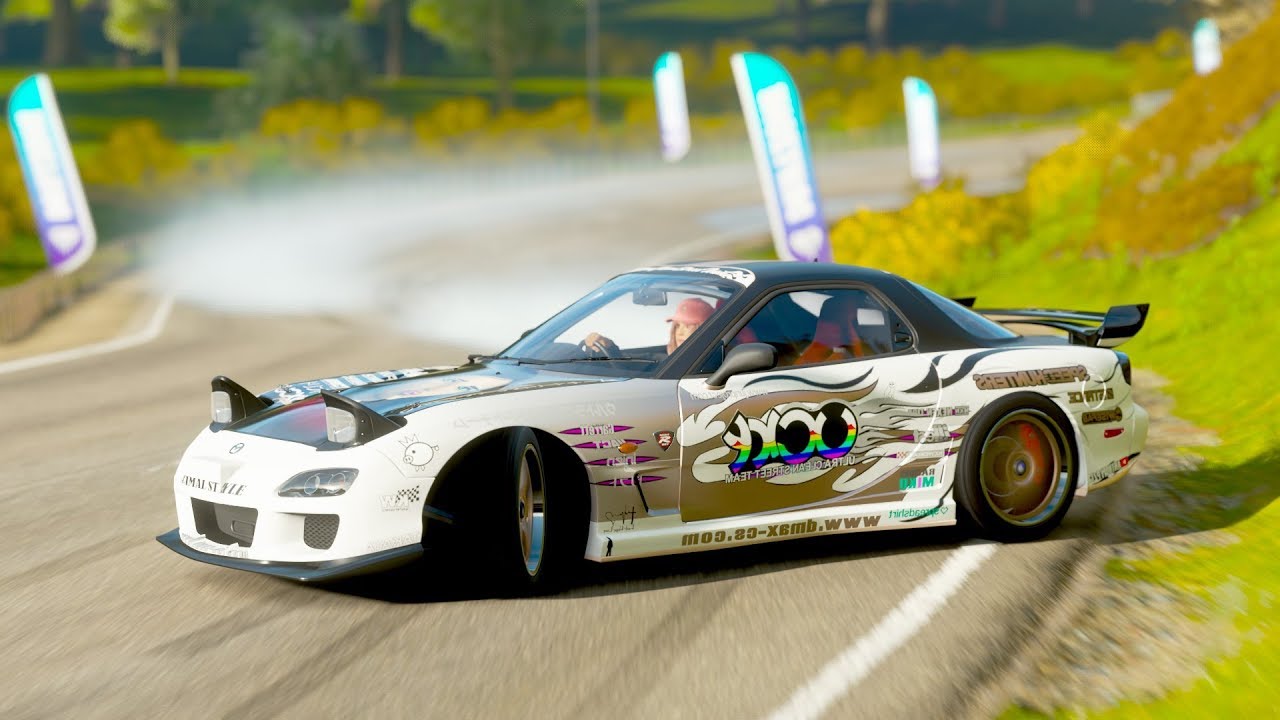 Forza Horizon 4 - Angle Drift Build | Mazda RX7 Spirit R