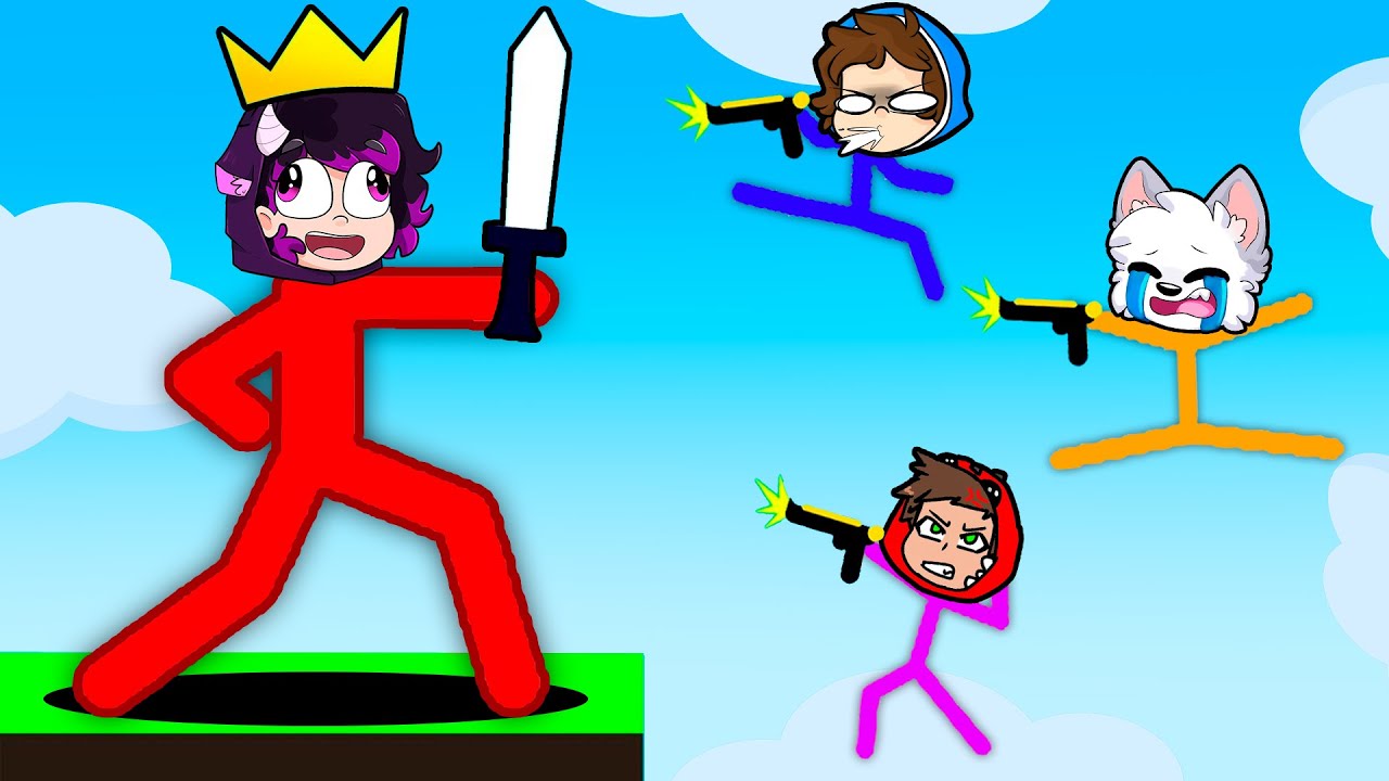 ¡HAGO TRAMPAS en STICKFIGHT! 😂💥🏆 MOMENTOS DIVERTIDOS EN STICKFIGHT con SPARTA356 y ALEXY