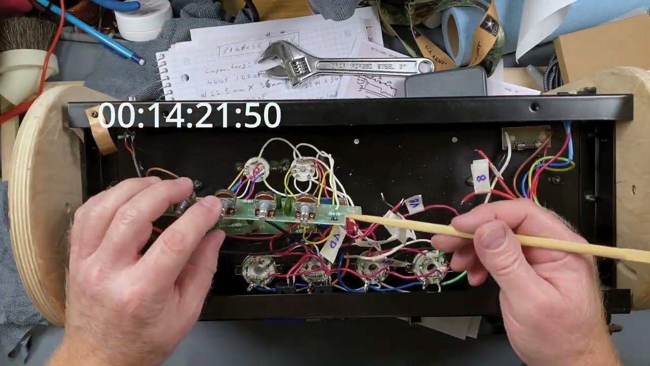 Pignose B100V Restoration Part 3 - Complete Teardown for a Full Rebuild