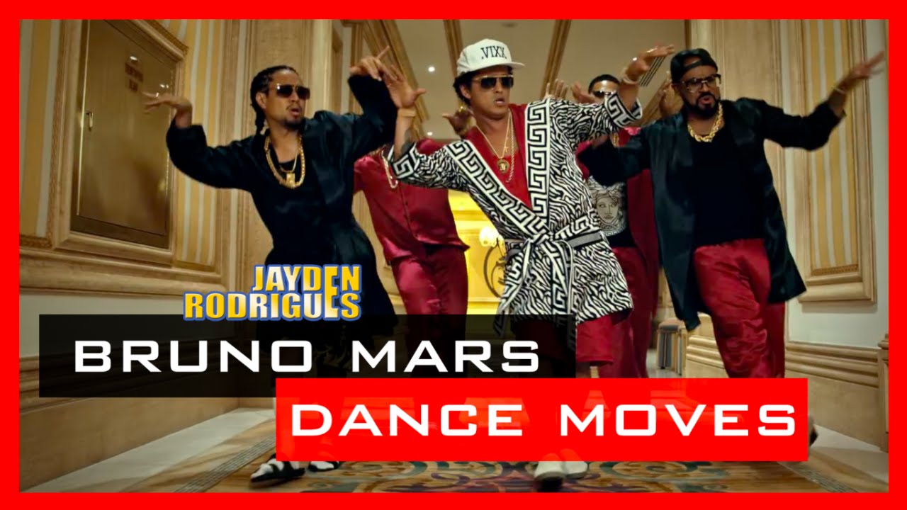 BRUNO MARS Inspired Dance Moves 🕐  Moves In Minutes