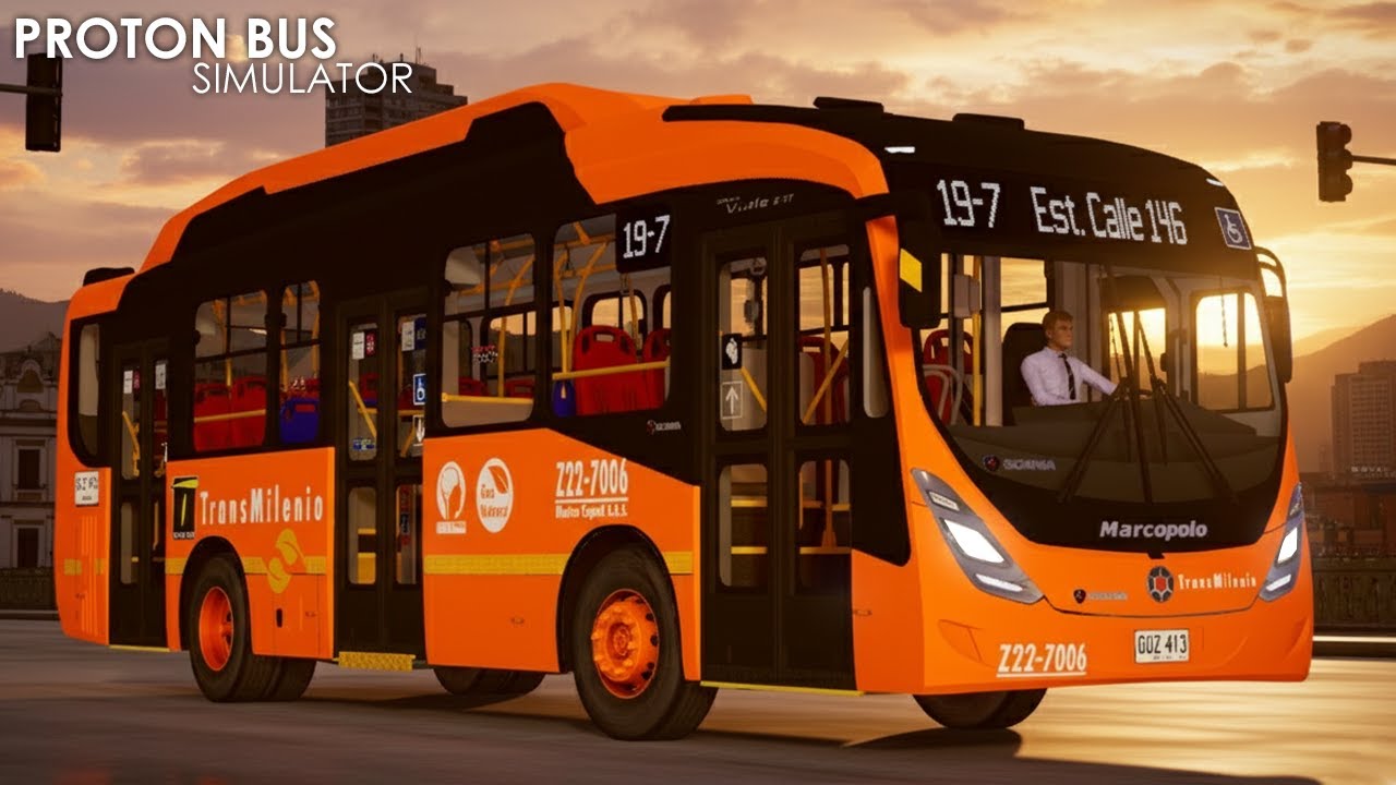 [Proton Bus] Marcopolo Gran Viale BRT - Scania K280IB GNV Euro VI Masivo Capital Bus único