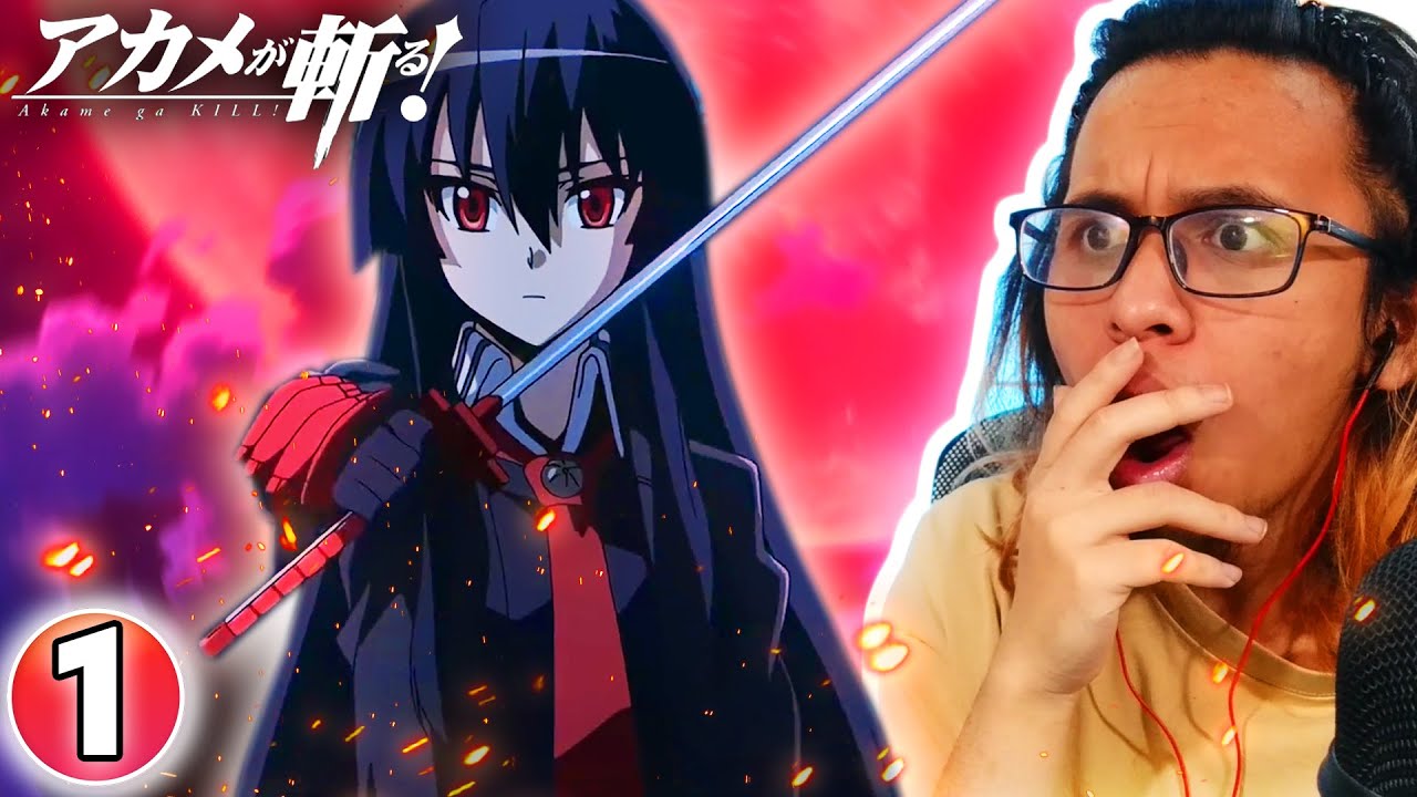 MY FIRST TIME WATCHING AKAME GA KILL🔥 | EPISODE 1 REACTION