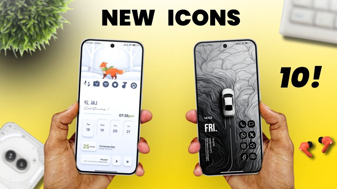 Top 10 Best New Icon Pack For Android CUSTOMIZATION! [February 2026]