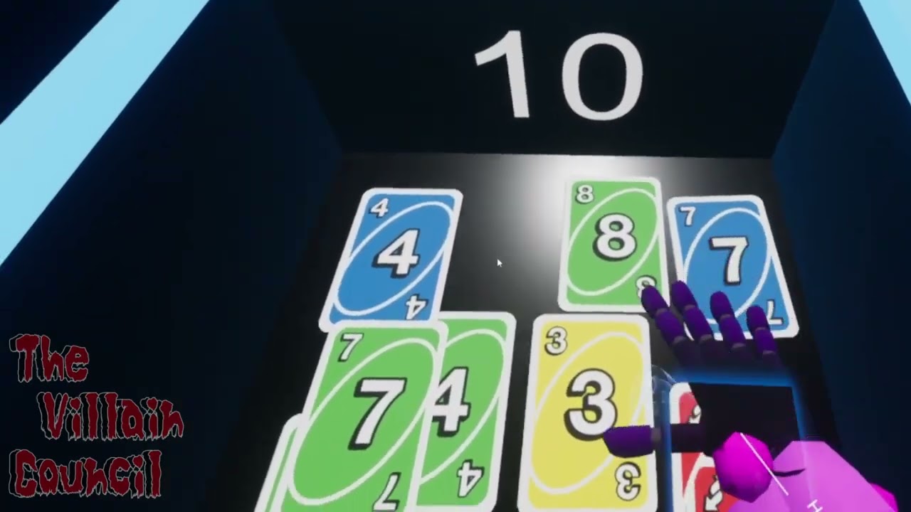 Группа The Eclipse играет в Uno (ролевая игра в VRChat).