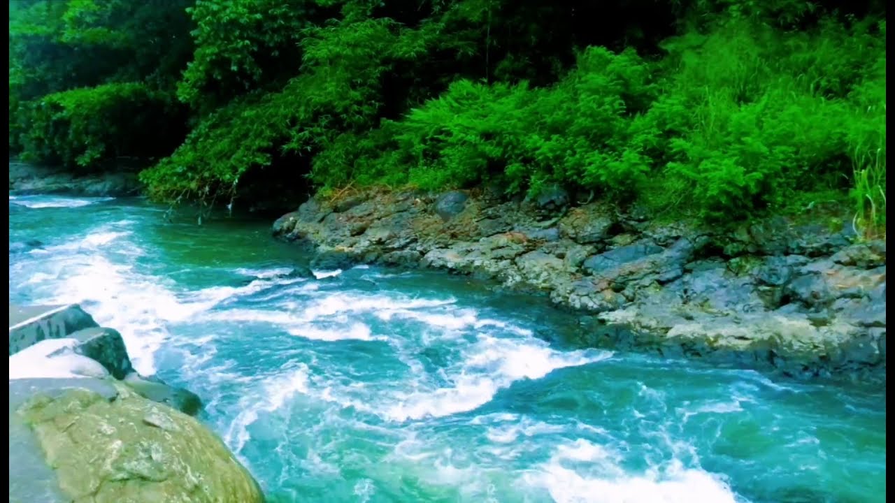 calm river sounds for deep sleep and stress relief