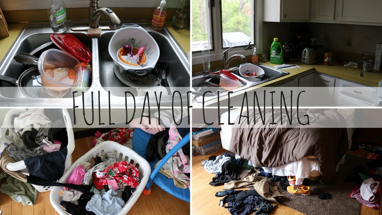 REAL LIFE FULL DAY OF CLEANING | PRODUCTIVE SAHM | ULTIMATE CLEAN WITH ME