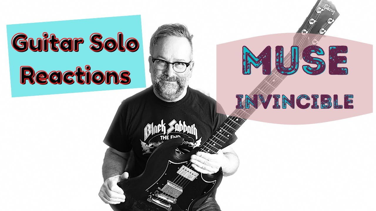 GUITAR SOLO REACTIONS ~ MUSE ~ Invinicble
