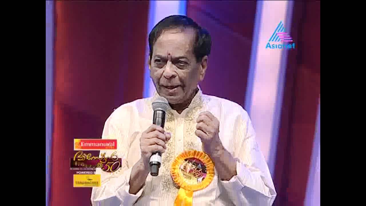 Balamurali Krishna Blessing Yesudas