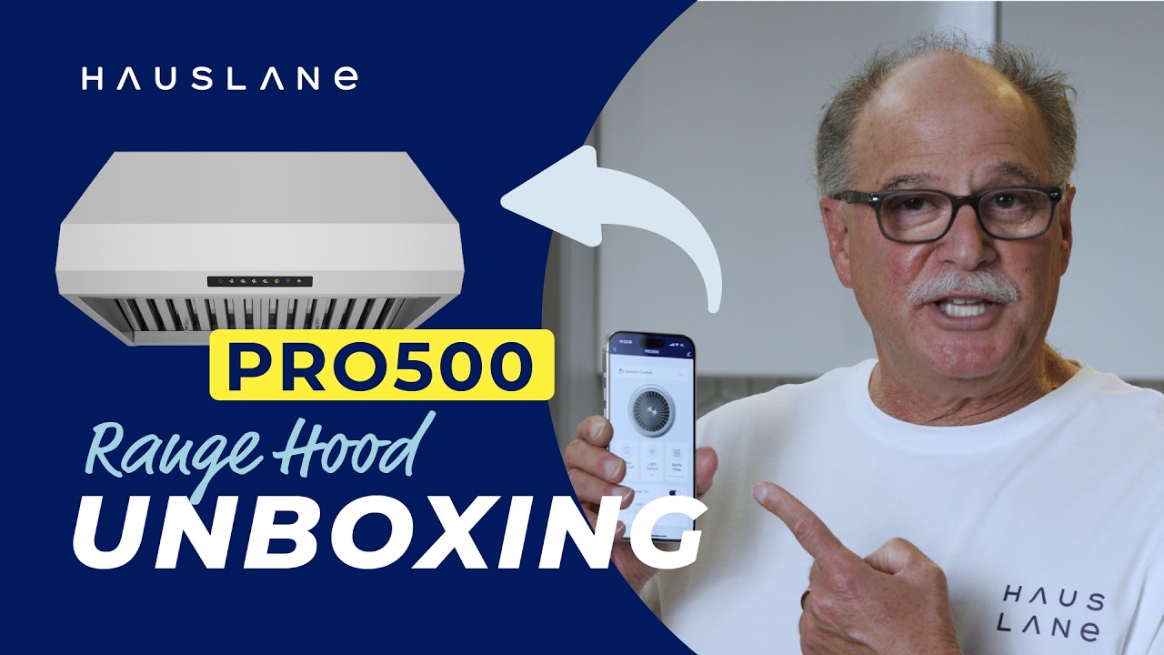 The Smartest Range Hood? Hauslane PRO500 Unboxing