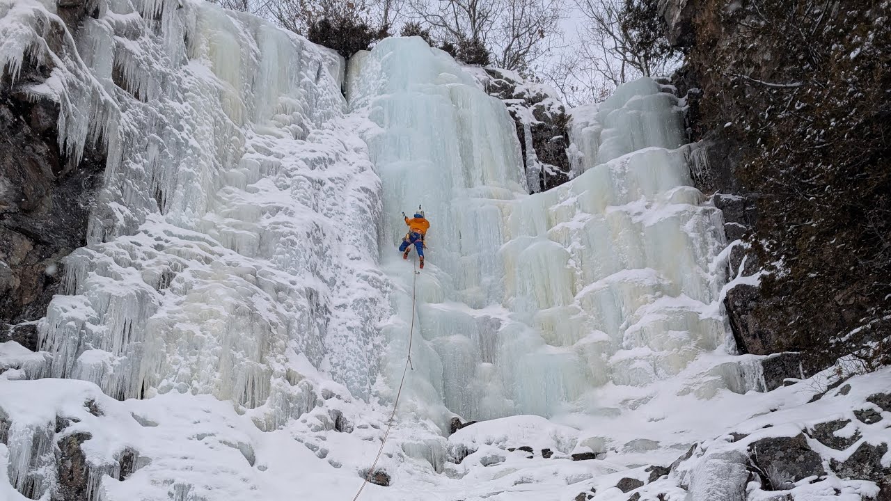 Breaking All The Rules WI3+ at Granary Lake, Ontario