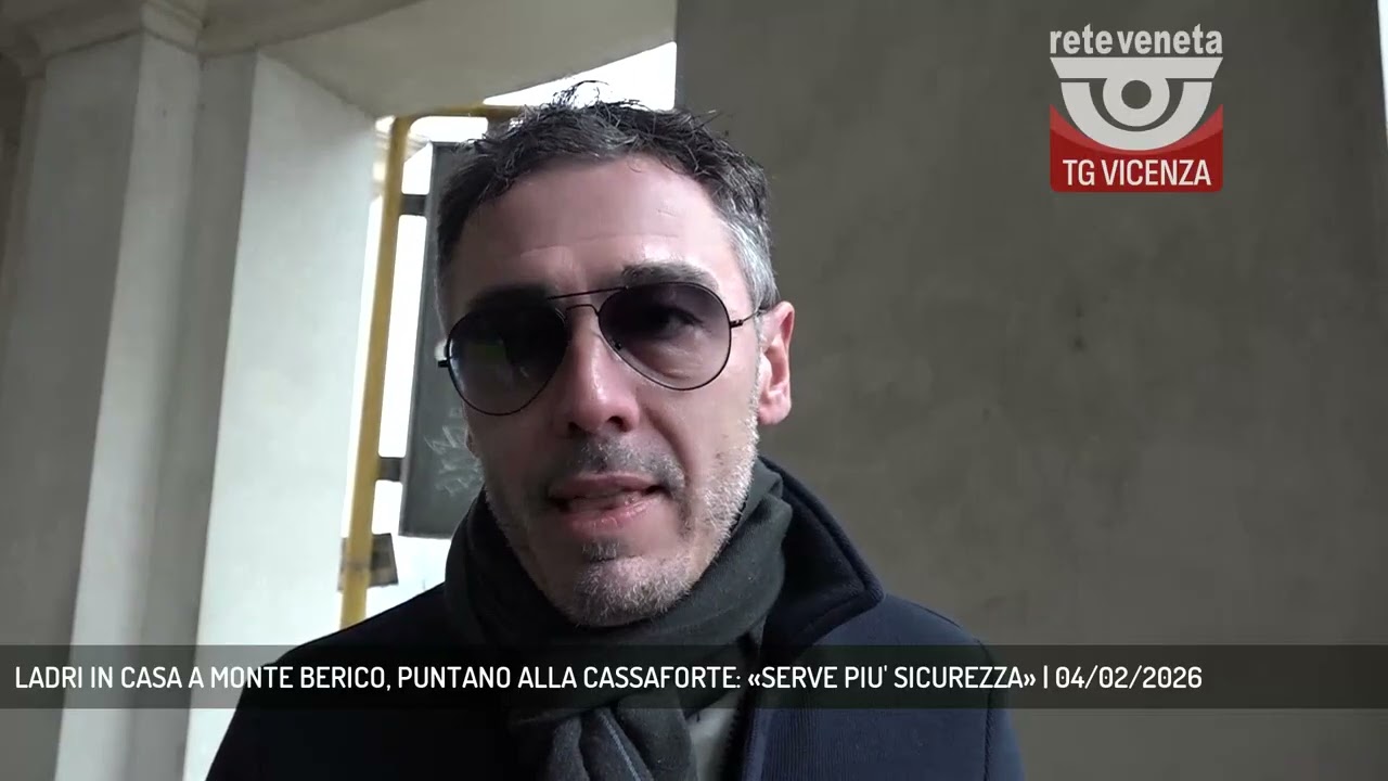 LADRI IN CASA A MONTE BERICO, PUNTANO ALLA CASSAFORTE: «SERVE PIU' SICUREZZA» | 04/02/2026