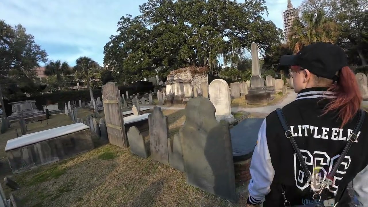 Touring a random Cemetery in Charleston SC. 2025