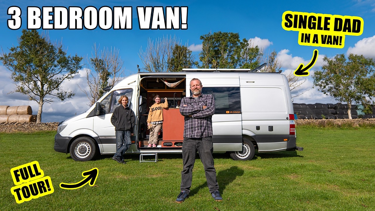 Single Dad Lost Everything — So He ‘ESCAPED The System’ Living In A VAN