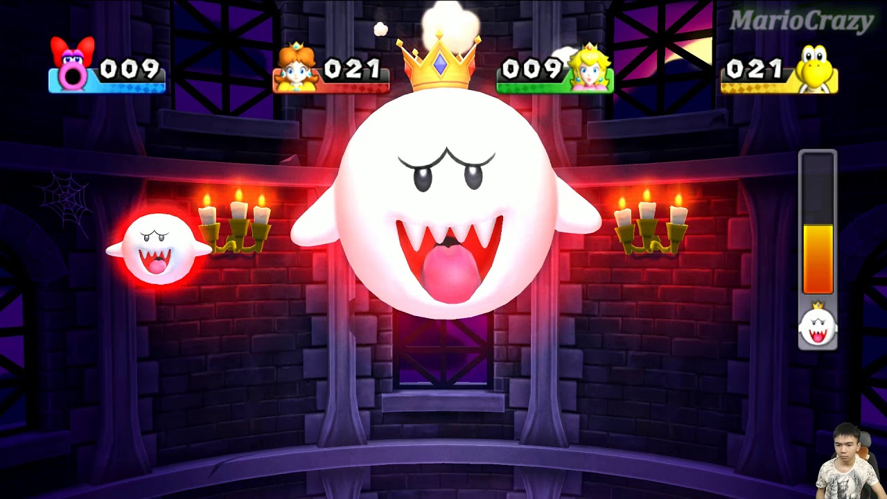 Mario Party 9 Boss Rush Peach vs Daisy vs Koopa vs Birdo Master CPU