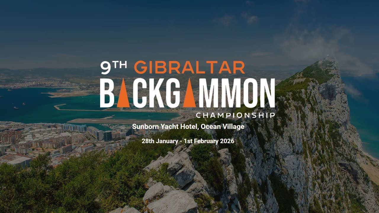 9th Gibraltar Backgammon Championship 2026 - Day 1