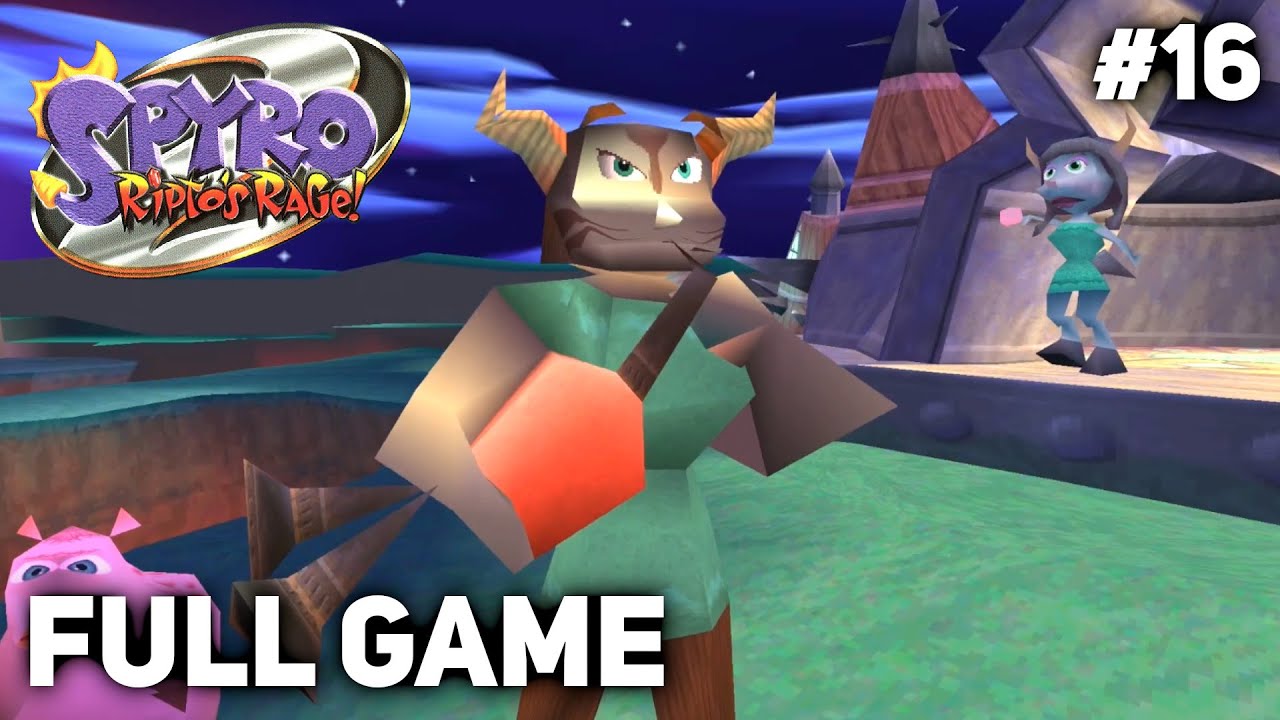 Fracture Hills (1st Part) - Spyro 2: Ripto's Rage! PS1 - Full Game Walkthrough No Commentary #16