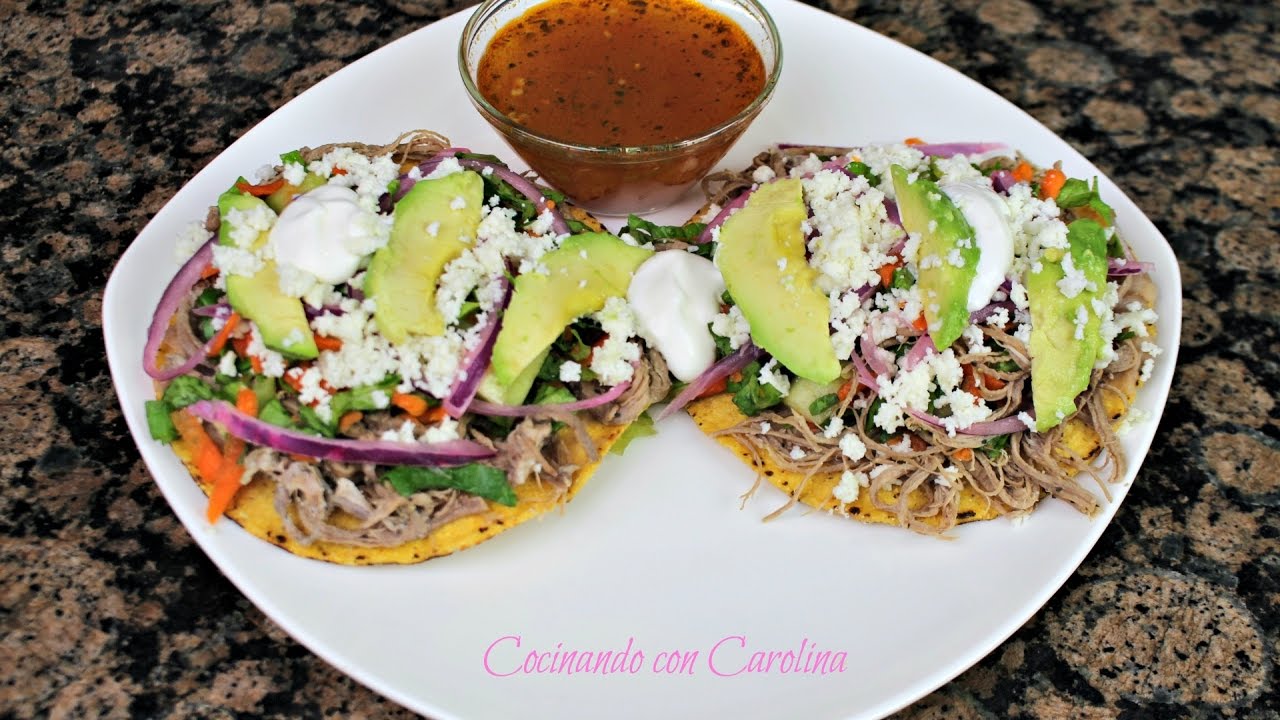 TOSTADAS ESTILO SINALOA🥩