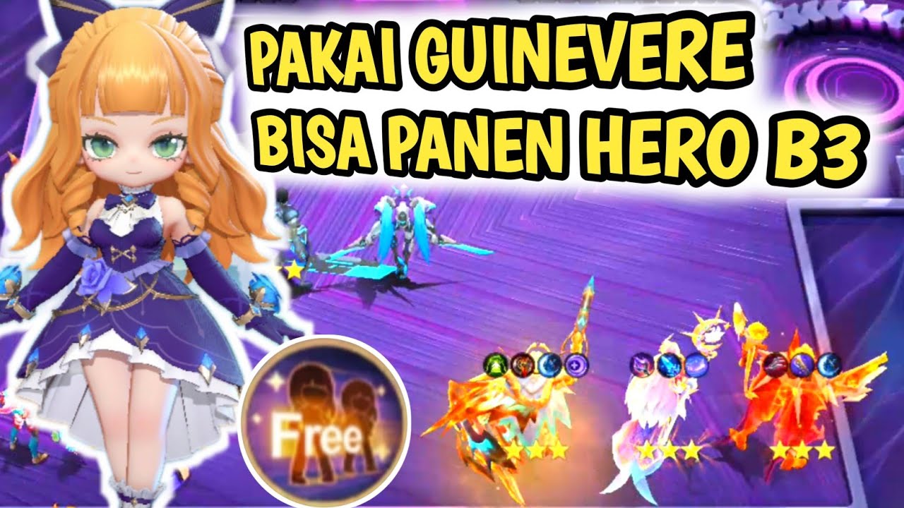CARA BERMAIN COMMANDER GUINEVERE DI META SEKARANG #magicchessgogo #mcgg 