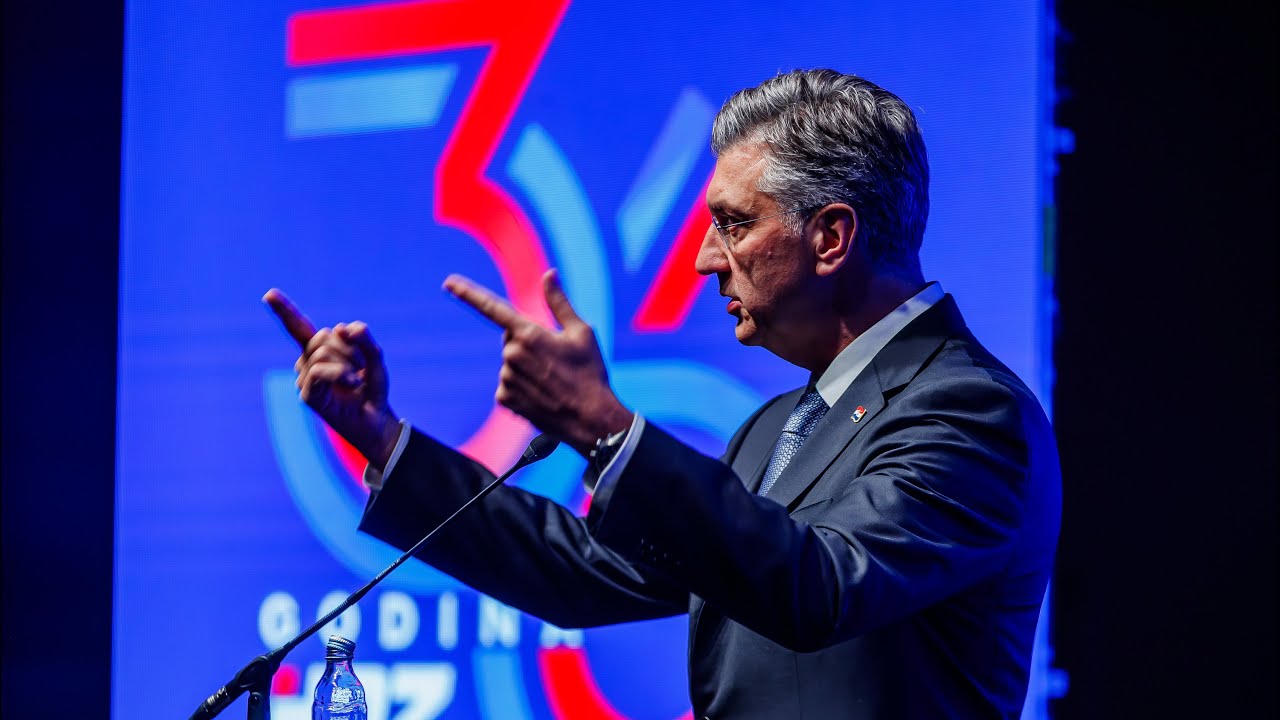 Plenković na 36. obljetnici splitskog HDZ-a